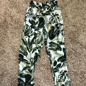 - H&M Tropical Pattern Pants